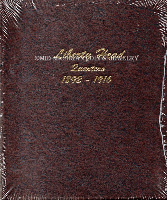 Liberty Quarter Dansco Coin Album, 1892-1916 #7130