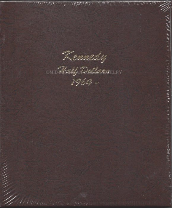 Kennedy Half Dollar Dansco Coin Album 1964-2011   #7166