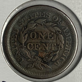 1853 Large Cent, Large Date, VF30