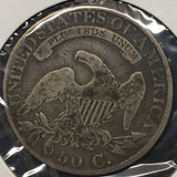 1826 Capped Bust Half, Lettered Edge, F.
