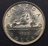 1936 Canadian Silver Dollar MS63
