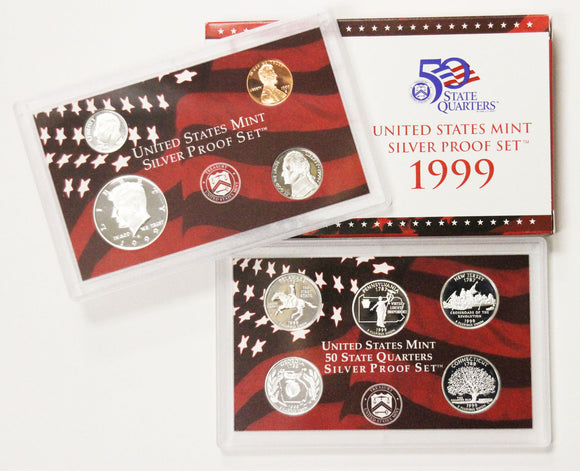 1999-S Silver Mint Proof Set