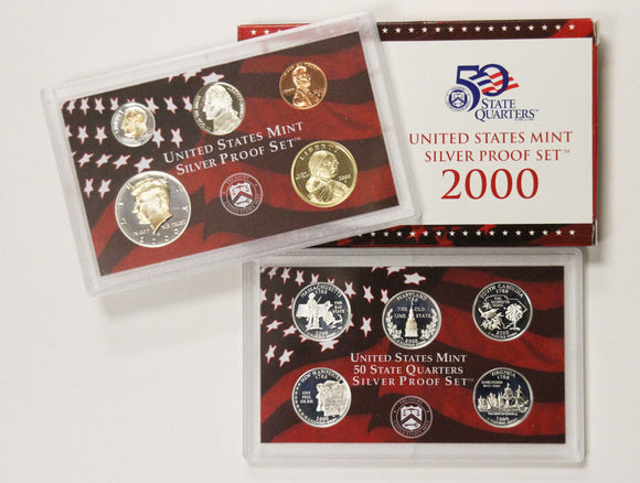 2000-S Silver Mint Proof Set