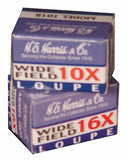 H.E. Harris 10x or 16x Loupe