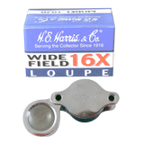 H.E. Harris 10x or 16x Loupe