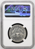 1899-S Barber Half Dollar, AU Details NGC. (17068)