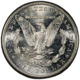 1881-S Morgan Silver Dollar, MS66, PCGS Gold Shield (10575)