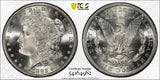 1882-S Morgan Silver Dollar, MS67, PCGS Gold Shield (10586)
