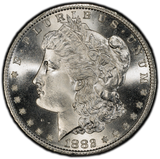1882-S Morgan Silver Dollar, MS67, PCGS Gold Shield (10586)