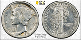 1916-D Mercury Dime, AU Details, PCGS, (14194). Key Date. Great Eye Appeal.