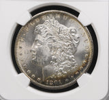 1891-CC Morgan Silver Dollar, MS63 NGC. (21542)