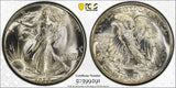 1938-D Walking Liberty Half Dollar, MS67 PCGS GS, (15986)