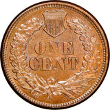 1877 Indian Head Cent, MS62BN NGC. (16974) Key Date