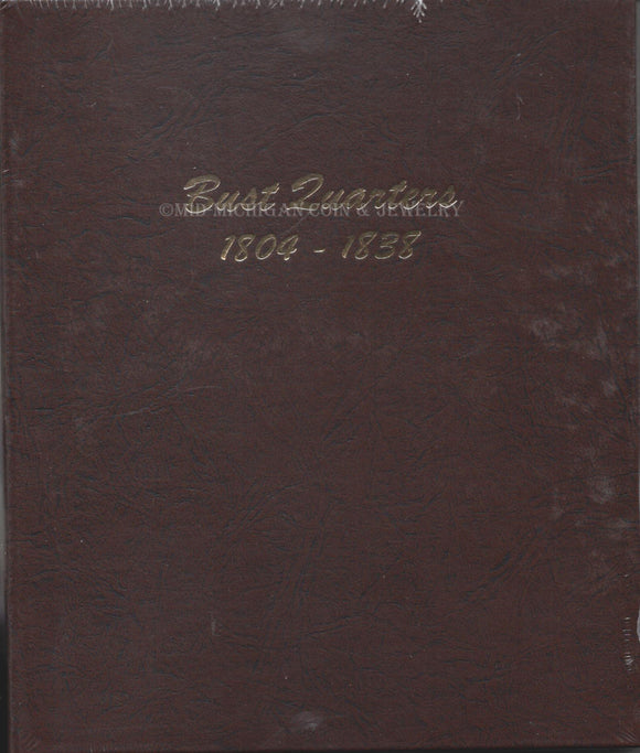 Bust Quarter Dansco Coin Album, 1804-1838,  #6141