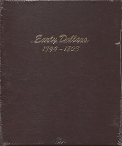 Early Dollar Dansco Coin Album, 1798-1803  #6170