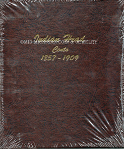 Indian Head Cent Dansco Album, 1857-1909 #7101