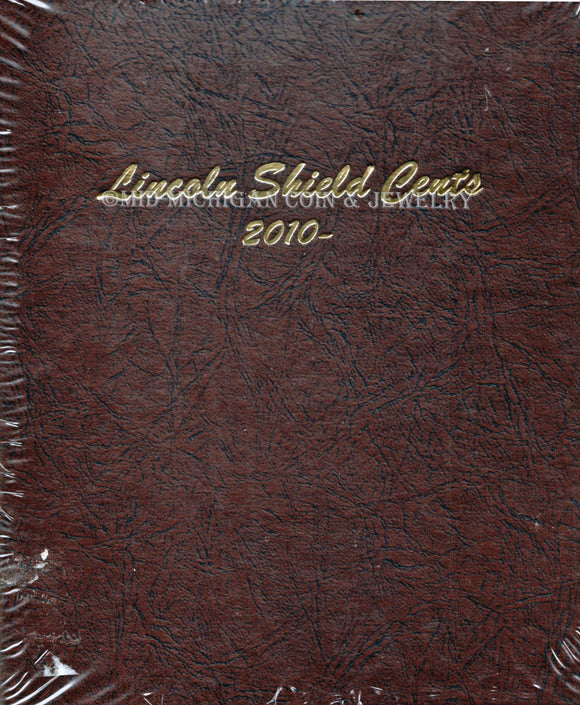 Lincoln Shield Cent Dansco Album, 2010 - 2027 #7104