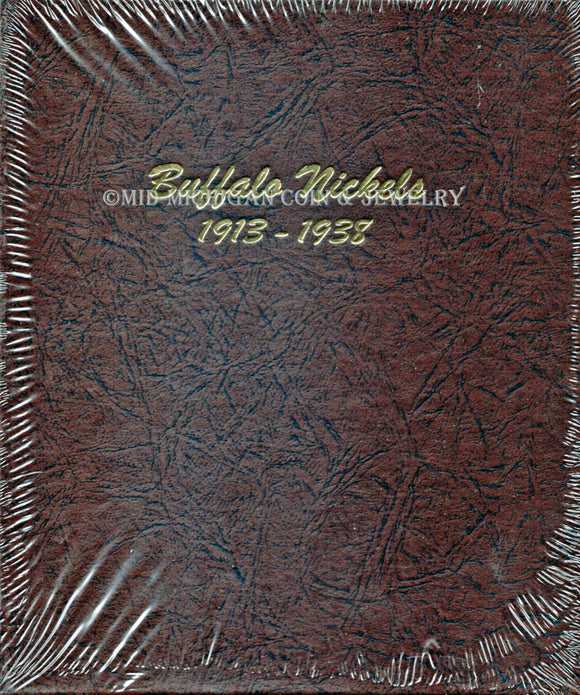 Buffalo Nickels Dansco Coin Album, 1913-1938 #7112