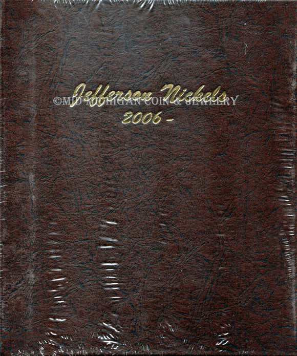 Jefferson Nickels Dansco Coin Album, 2006-2023, #7114