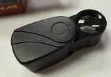 3/4" Push Button Slide Magnifier