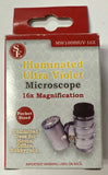 Illuminated Ultra Violet Microscope Magnifier