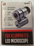 16X Illuminated LED Microscope Magnifier
