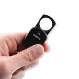 7x Pop-Up Retractable Aspheric Keychain Magnifier