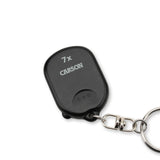 7x Pop-Up Retractable Aspheric Keychain Magnifier