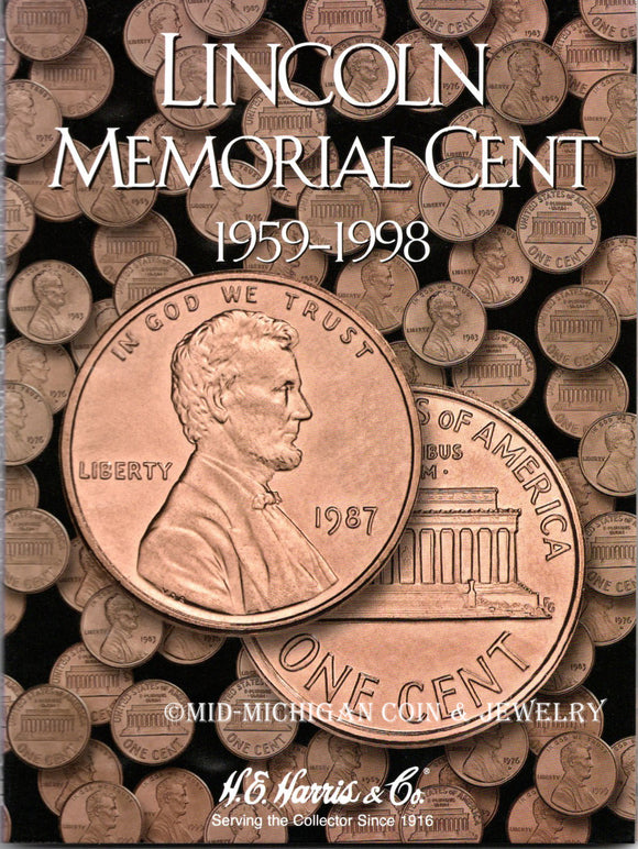 Lincoln Memorial H.E. Harris Folder, 1959-1998