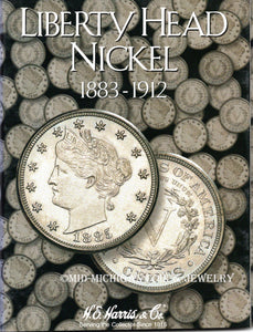 Liberty Nickel H.E. Harris Folder, 1883-1912