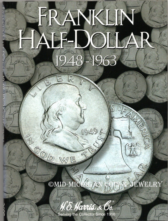 Franklin Half-Dollar H.E. Harris Folder, 1948-1963
