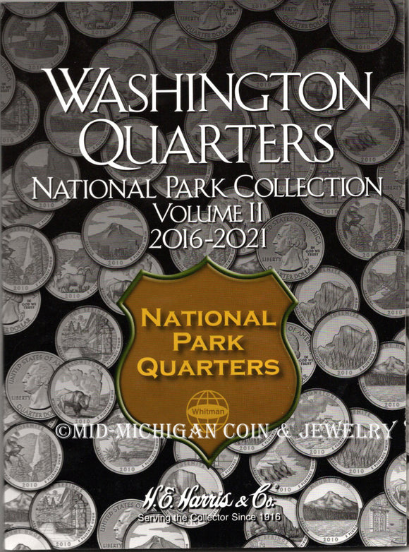Washington National Park Quarter Vol. 2 H.E. Harris Folder, 2016-2021