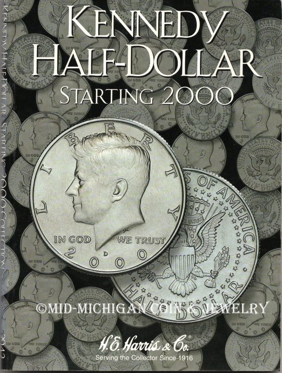 Kennedy Half-Dollar #3 H.E. Harris Folder, Starting 2000