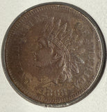 1868 Indian Head Cent, XF BN