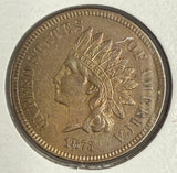1873 Indian Head Cent, MS60+RB,