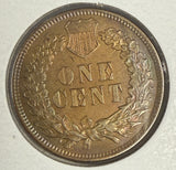 1873 Indian Head Cent, MS60+RB,