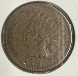 1874 Indian Head Cent,VF, (10303)