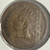 1878 Indian Head Cent, XF,