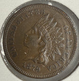 1879 Indian Head Cent, AU58BN