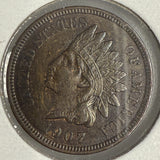 1907 Indian Head Cent, AU BN,