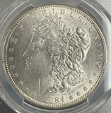 1884-S Morgan Silver Dollar, AU55 PCGS Gold Shield (10363)