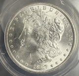 1887 Morgan Silver Dollar, MS63 ANACS (10375)