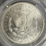 1883-S Morgan Silver Dollar, MS62 PCGS Gold Shield (10447)
