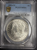 1883-CC Morgan Silver Dollar, MS64, PCGS Gold Shield (10475)