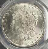 1890-CC Morgan Silver Dollar, MS61, PCGS Gold Shield (10493)