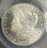 1878-S Morgan Silver Dollar, MS63, ANACS (10499)