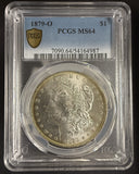 1879-O Morgan Silver Dollar, MS64, PCGS Gold Shield (10582)