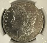 1879-CC Morgan Silver Dollar, AU55, NGC  (10623)