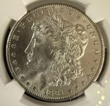 1881-CC Morgan Silver Dollar, MS63, NGC  (10626)