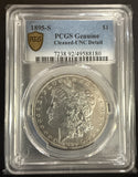 1895-S Morgan Silver Dollar, Unc Details, PCGS